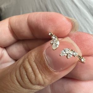 Diamond 14k yellow gold ring